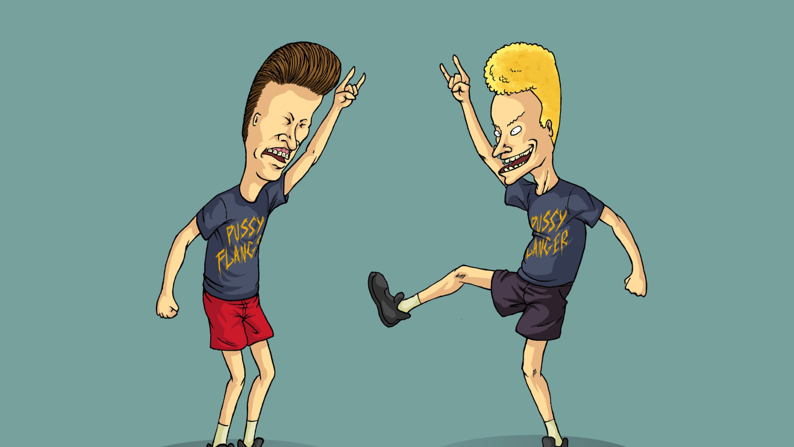 Fondo de pantalla Beavis and Butt Head 1600x900