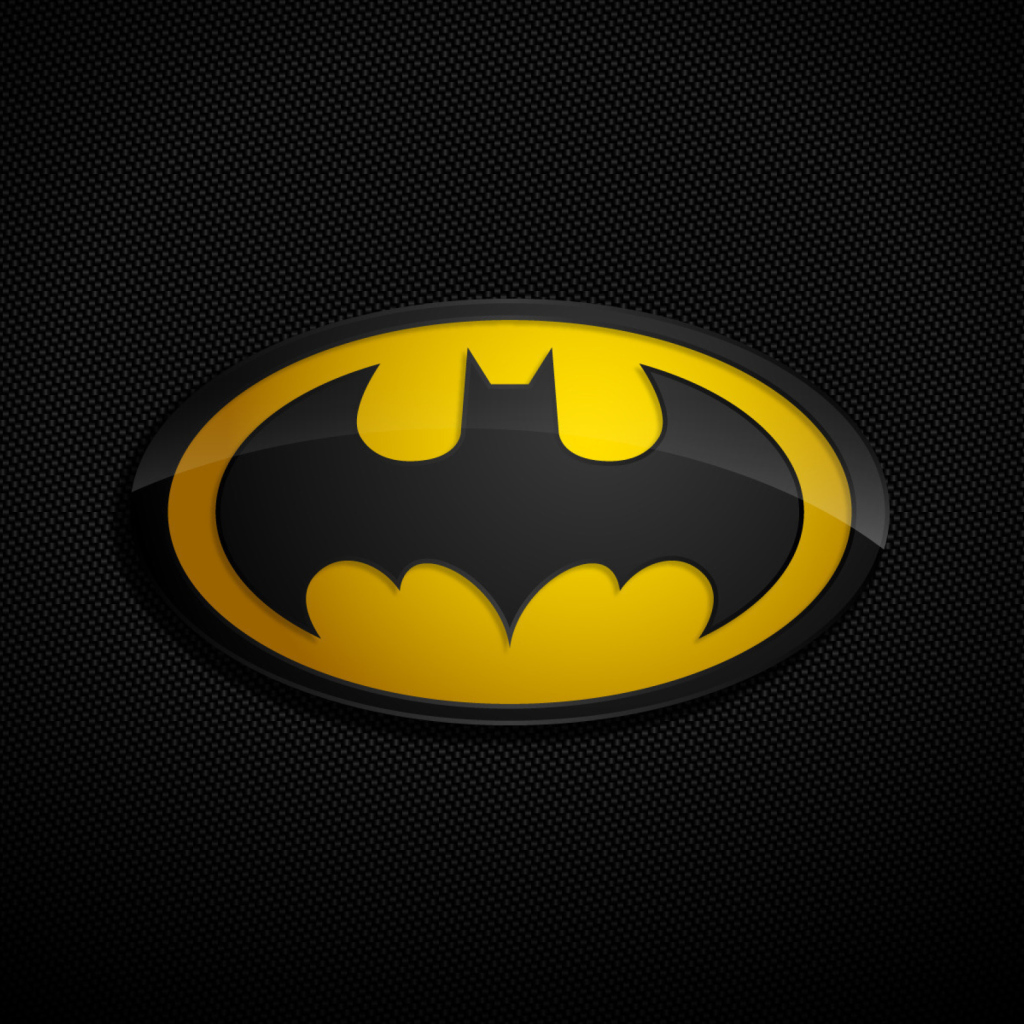 Batman Logo wallpaper 1024x1024