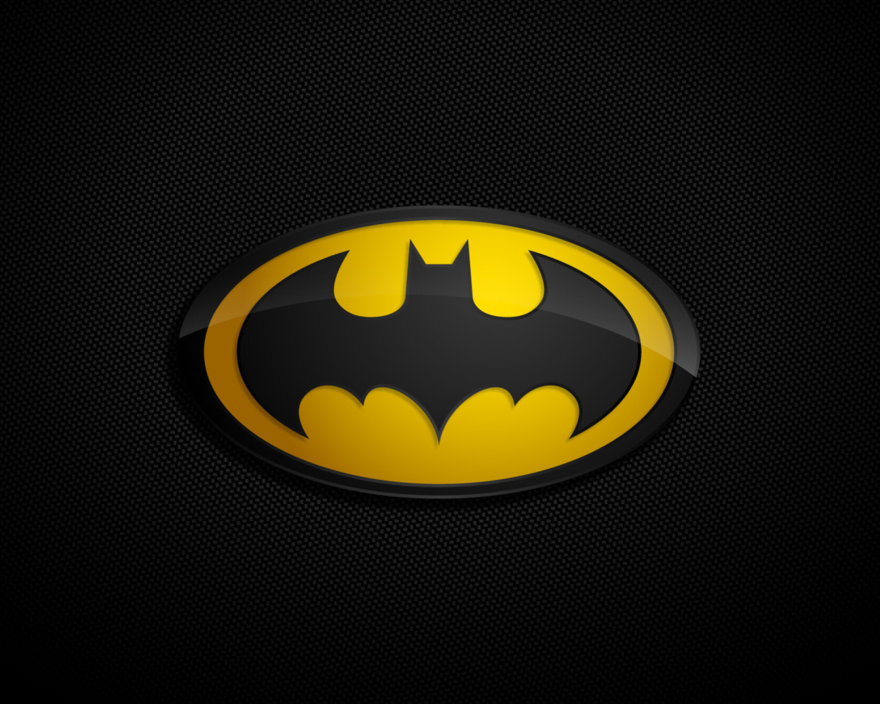 Das Batman Logo Wallpaper 1280x1024