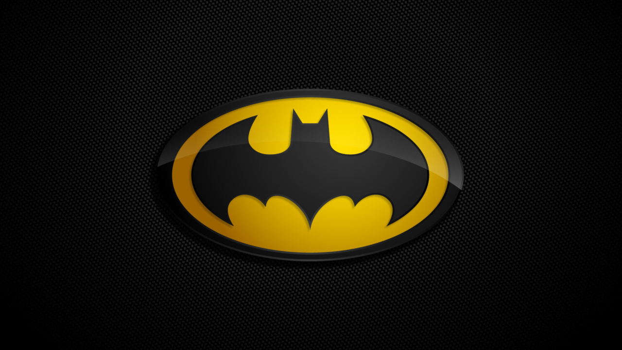 Das Batman Logo Wallpaper 1280x720