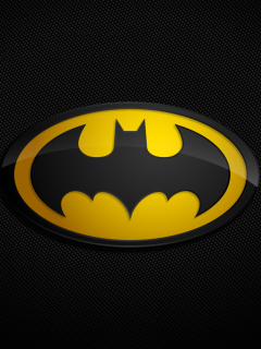 Обои Batman Logo 240x320