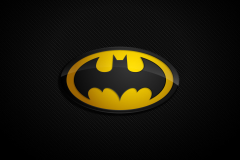 Обои Batman Logo 480x320