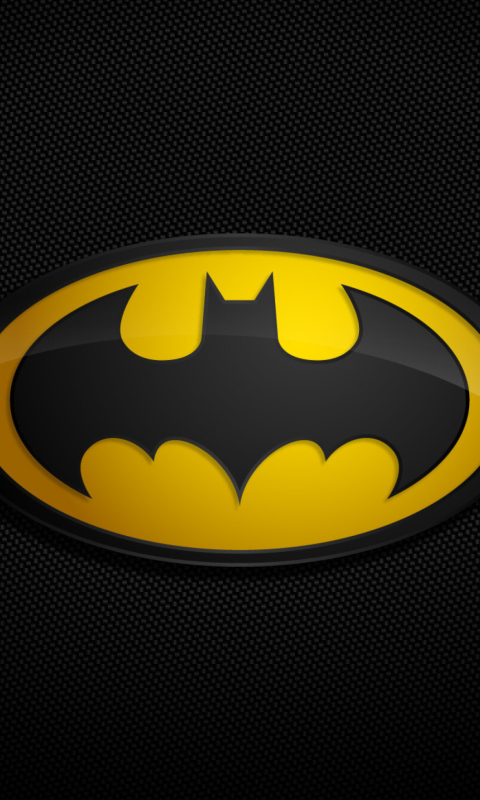Das Batman Logo Wallpaper 480x800