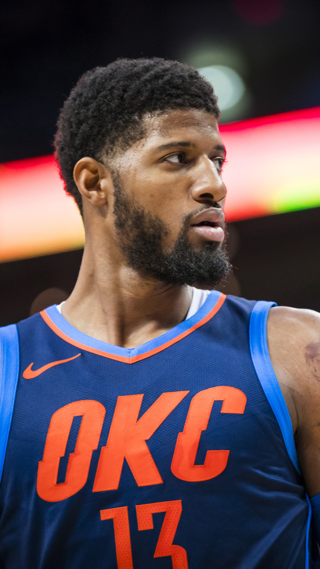 Обои Paul George in Indiana 640x1136