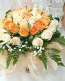 Das Wedding Bouquet Wallpaper 128x160