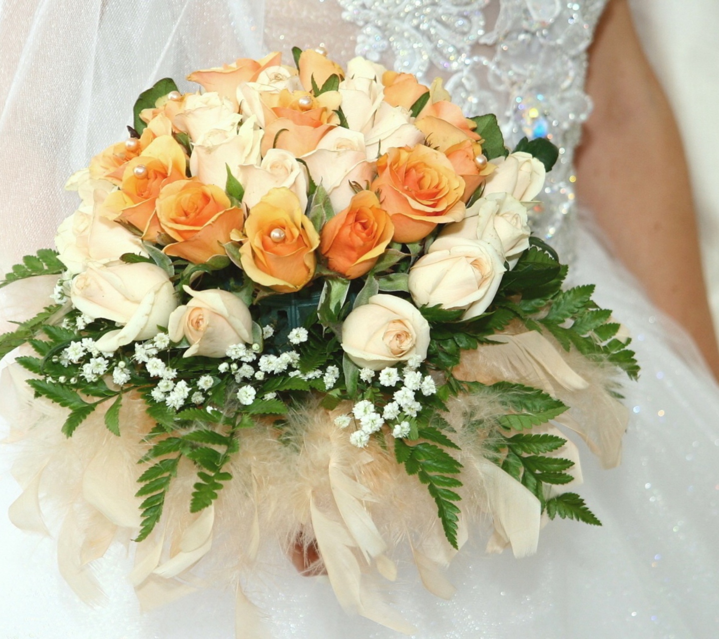 Обои Wedding Bouquet 1440x1280