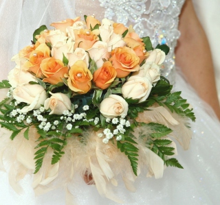 Kostenloses Wedding Bouquet Wallpaper für iPad