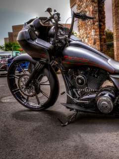 Fondo de pantalla Harley Davidson 240x320