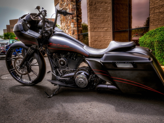 Fondo de pantalla Harley Davidson 640x480