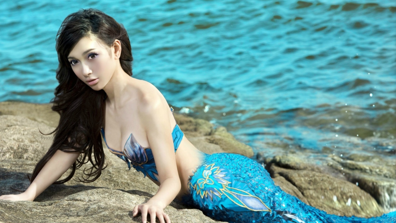 Leah Dizon Mermaid wallpaper 1280x720