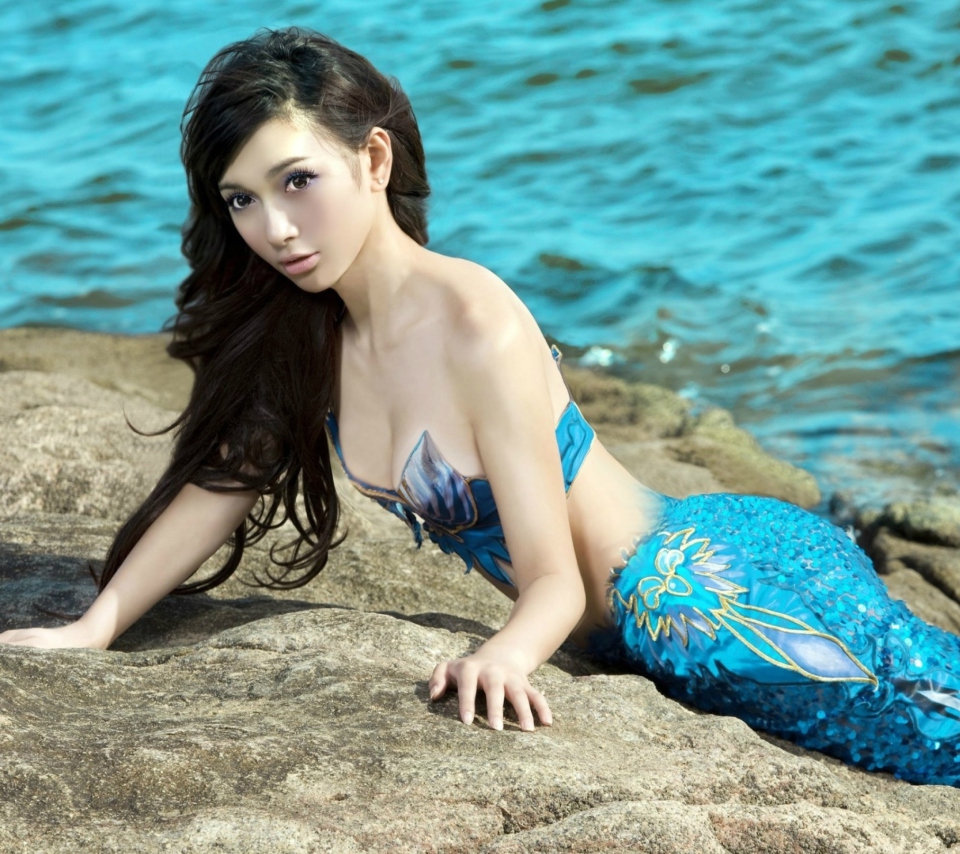 Das Leah Dizon Mermaid Wallpaper 960x854