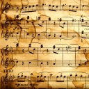Das Music Notes Wallpaper 128x128