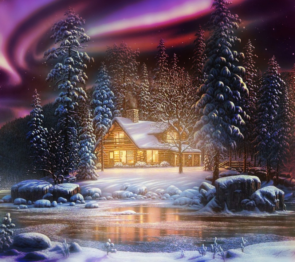 Fondo de pantalla Winter Landscape 960x854