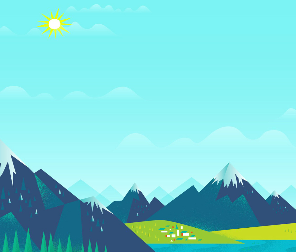 Drawn Mountains screenshot #1 1200x1024