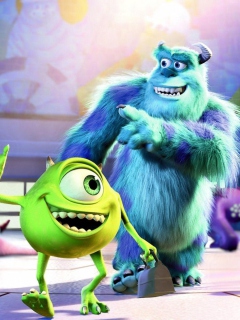 Screenshot №1 pro téma Monsters University 240x320