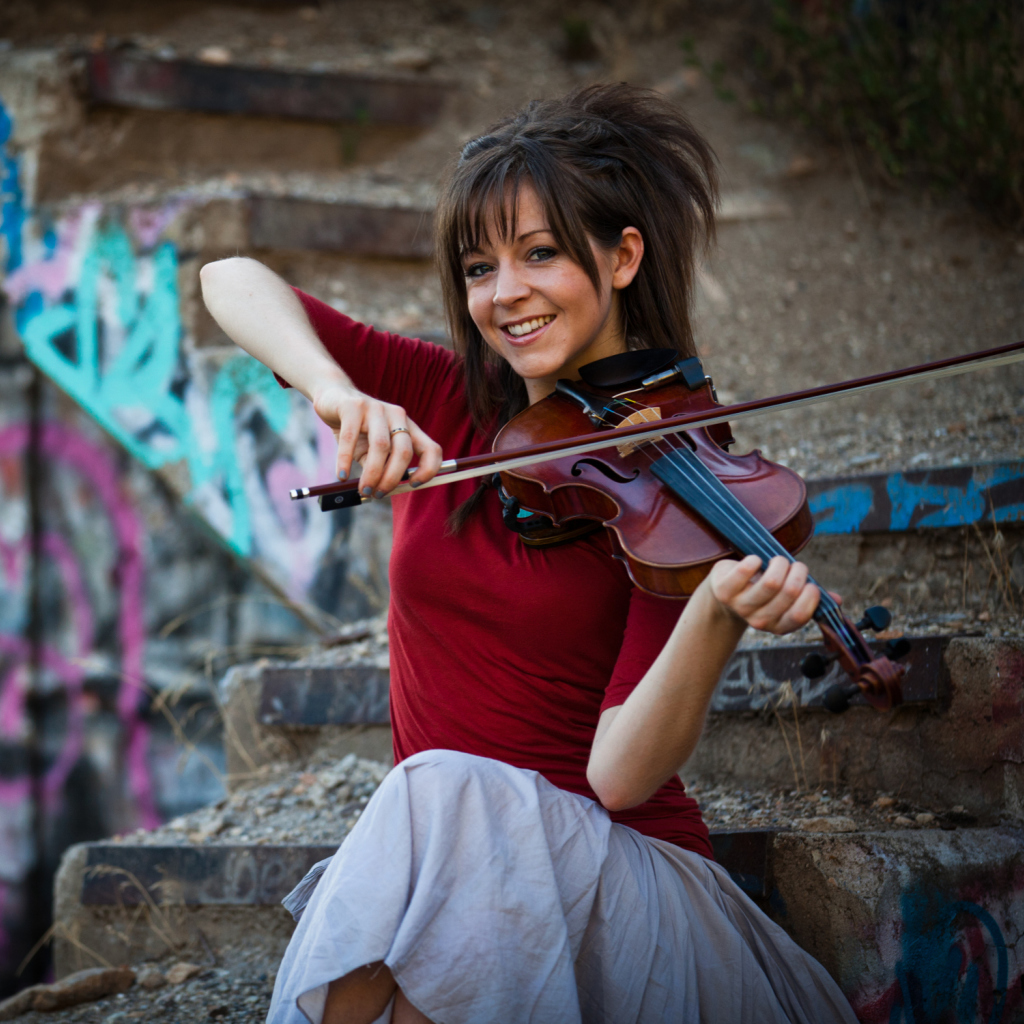 Das Lindsey Stirling Violin Wallpaper 1024x1024