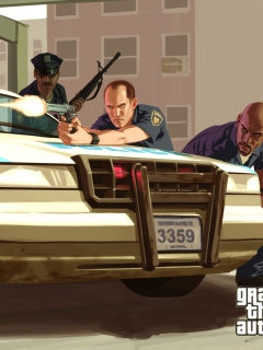 Screenshot №1 pro téma Gta Game 240x320