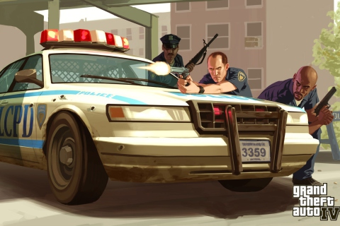 Gta Game wallpaper 480x320