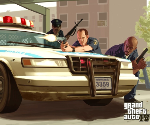 Gta Game screenshot #1 480x400