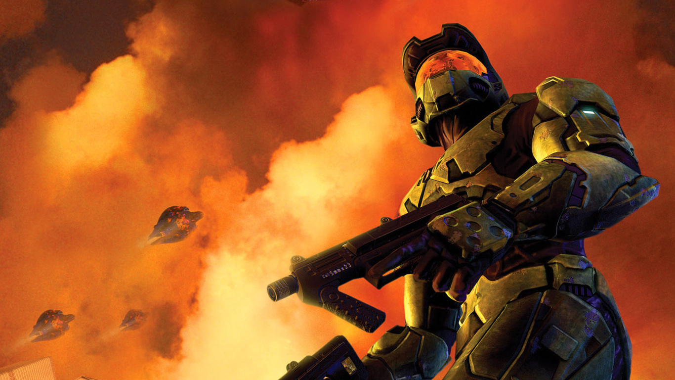 Halo 3 Game wallpaper 1366x768