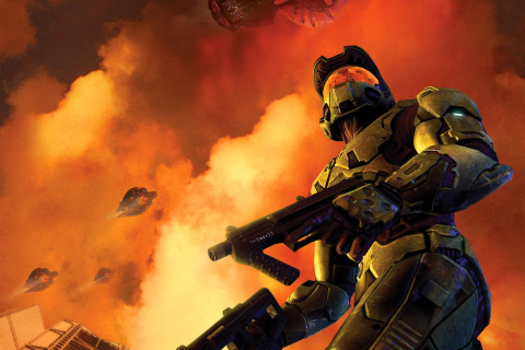 Halo 3 Game wallpaper 480x320