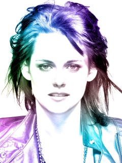 Kristen Stewart Art wallpaper 240x320