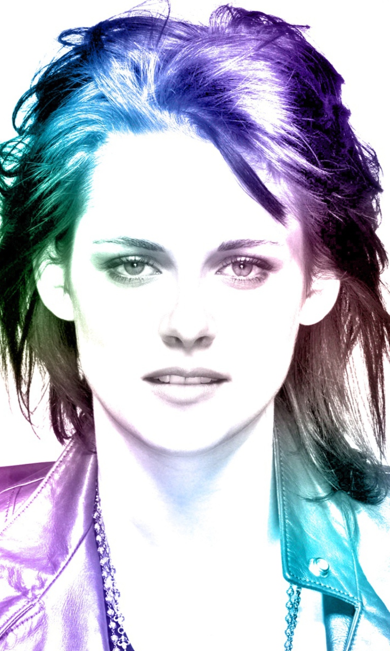 Sfondi Kristen Stewart Art 768x1280