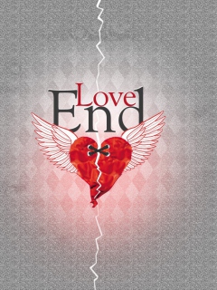 Das End Love Wallpaper 240x320