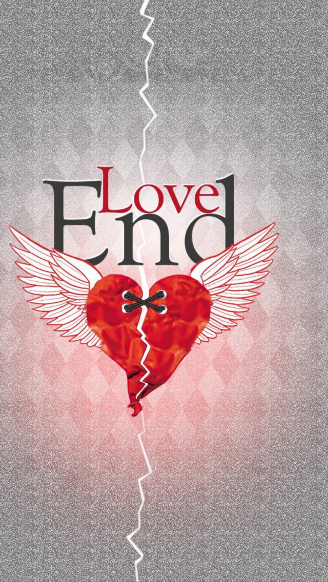 End Love wallpaper 640x1136