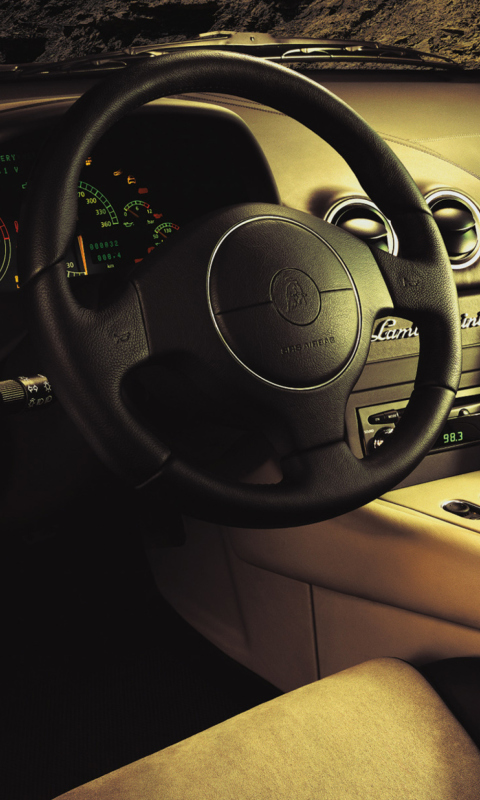 Screenshot №1 pro téma Lamborghini Interior 480x800