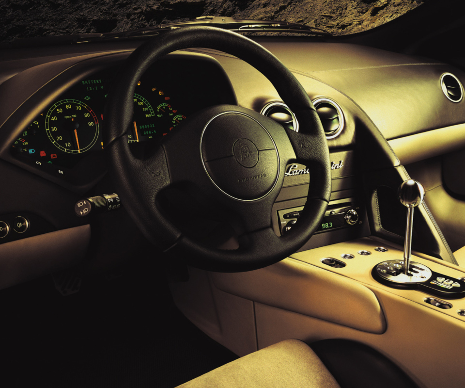 Screenshot №1 pro téma Lamborghini Interior 960x800