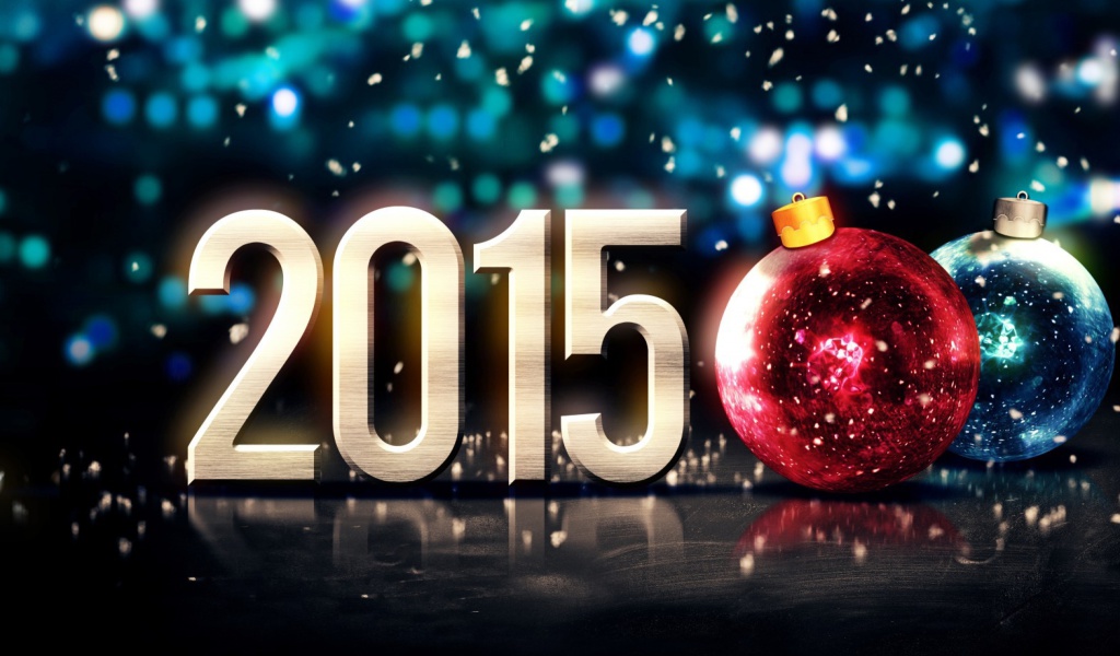Happy New Year Balls 2015 screenshot #1 1024x600