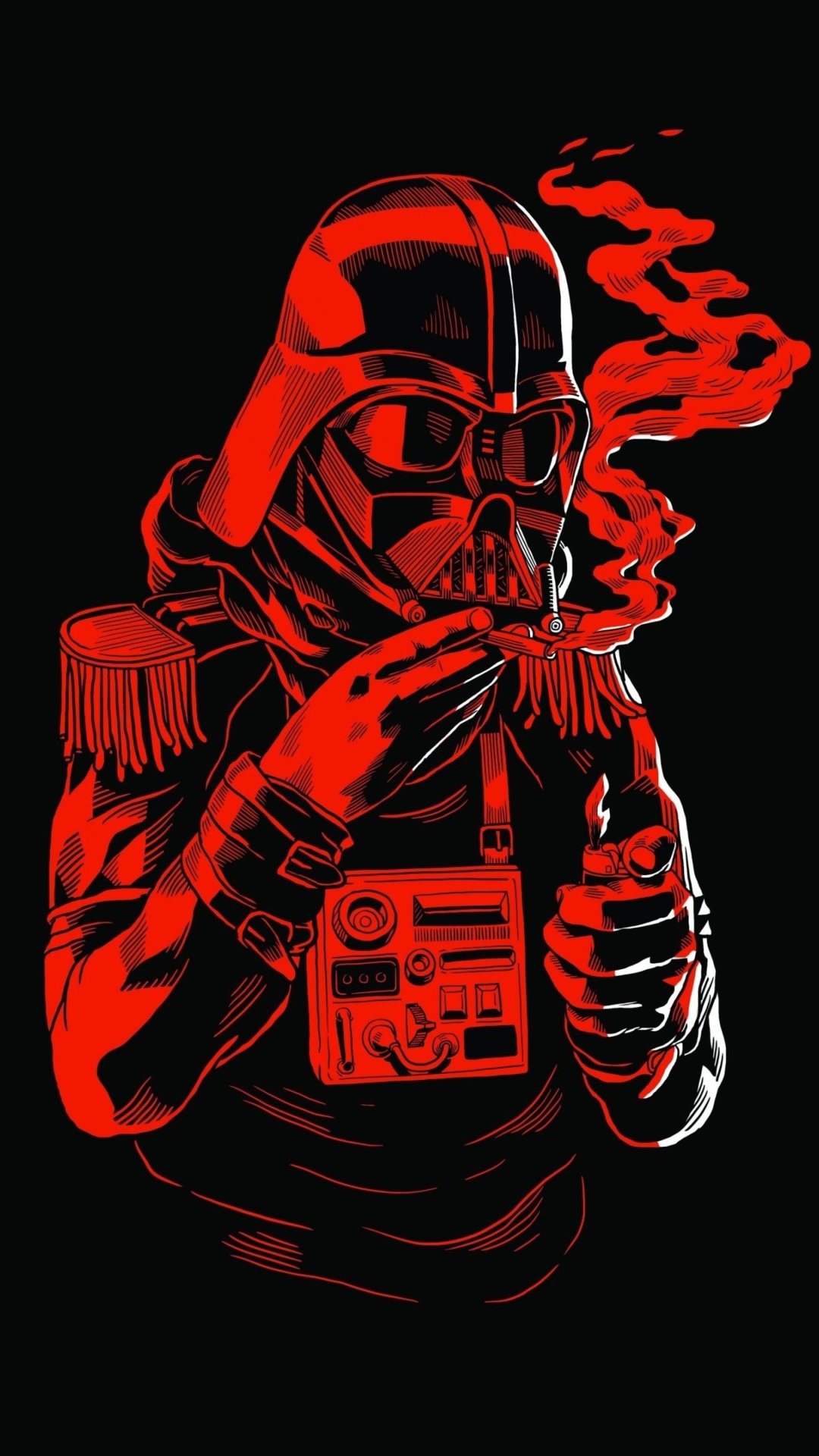 Das Star Wars Smoking Wallpaper 1080x1920
