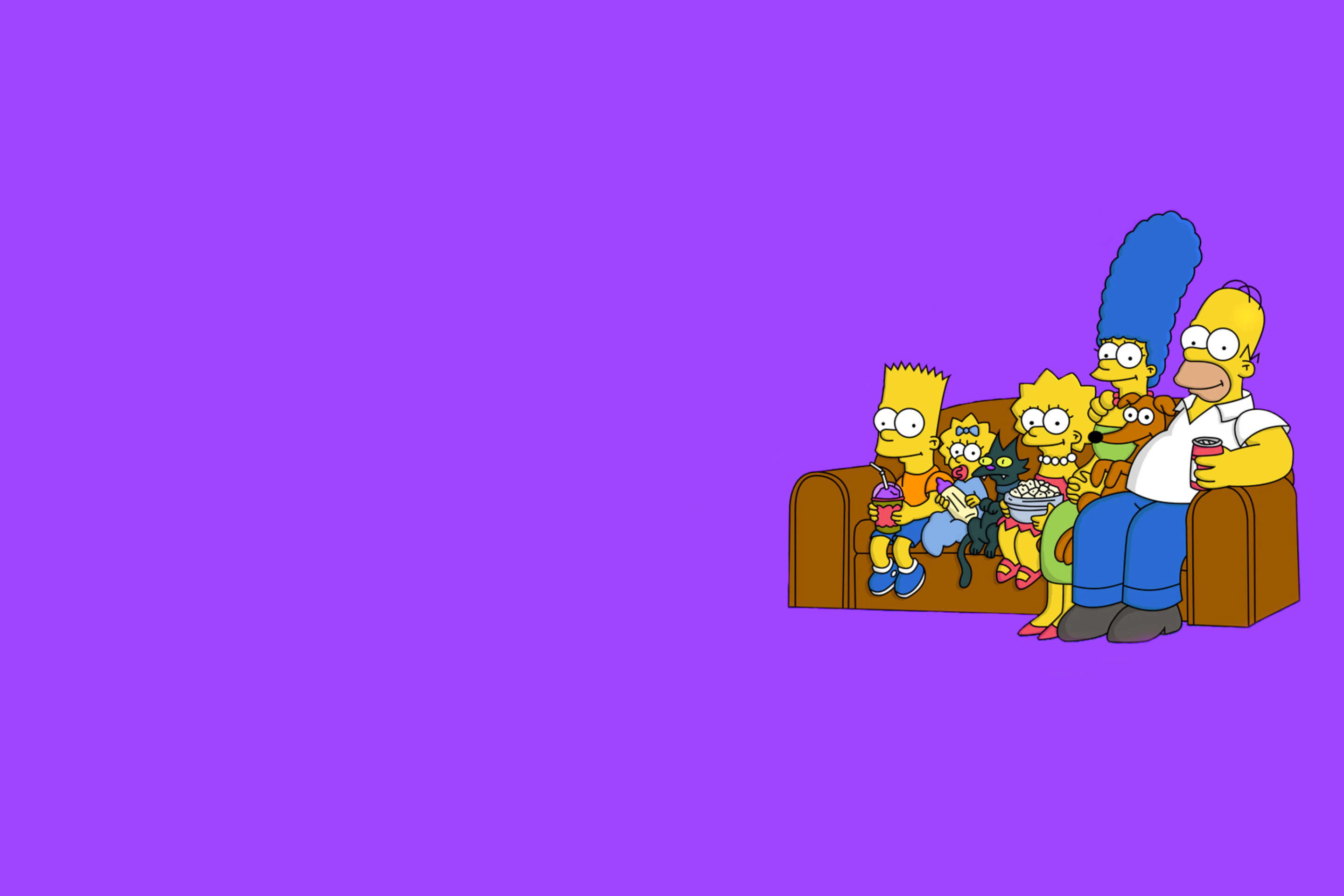 Sfondi The Simpsons Family 2880x1920