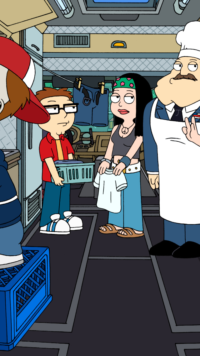 Fondo de pantalla American Dad 640x1136