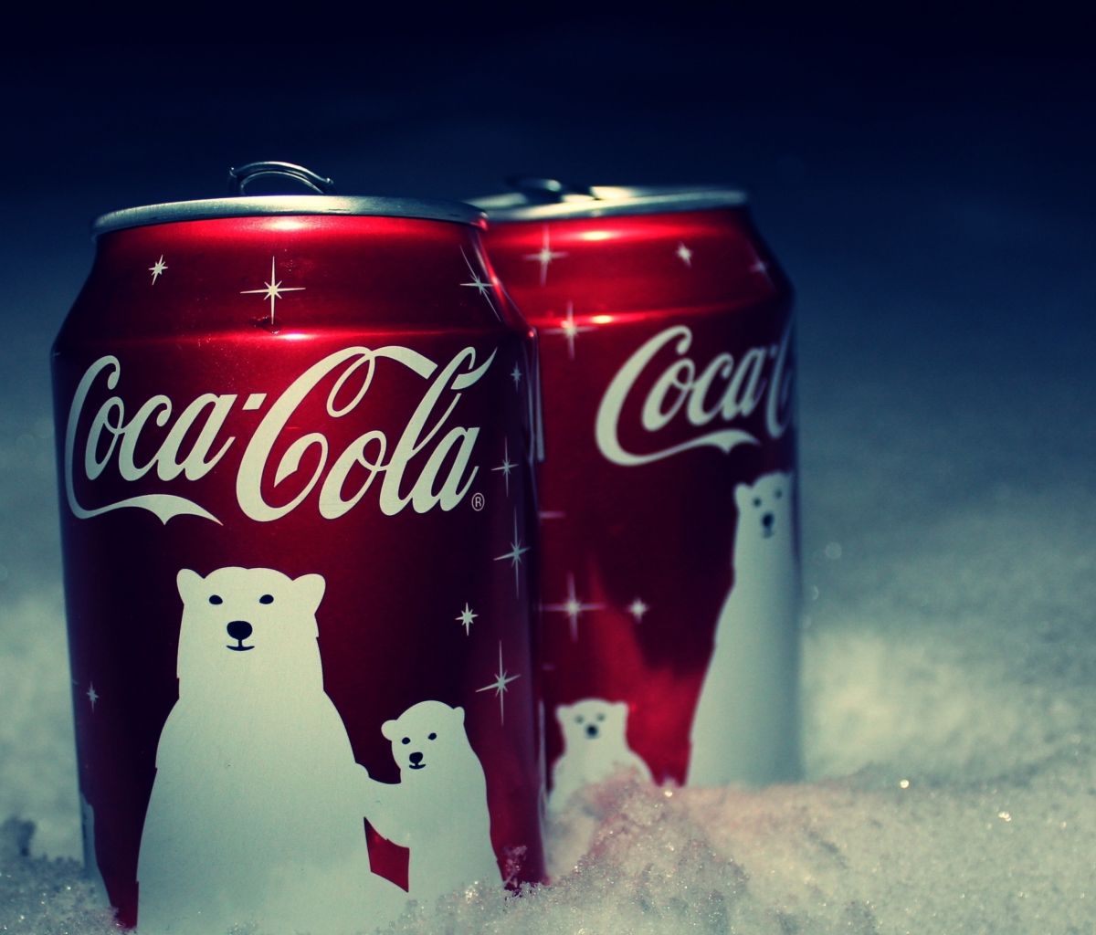Обои Christmas Coca-Cola 1200x1024