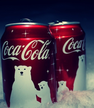 Christmas Coca-Cola - Obrázkek zdarma pro 640x1136