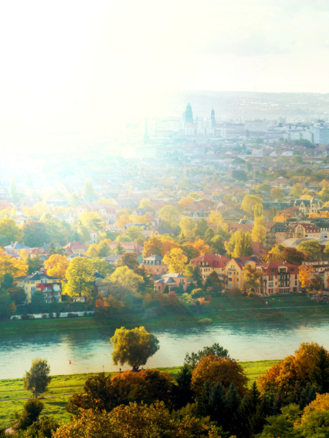 Dresden In Sun Lights screenshot #1 480x640