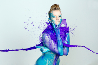 Colorful Paint Splash - Obrázkek zdarma 