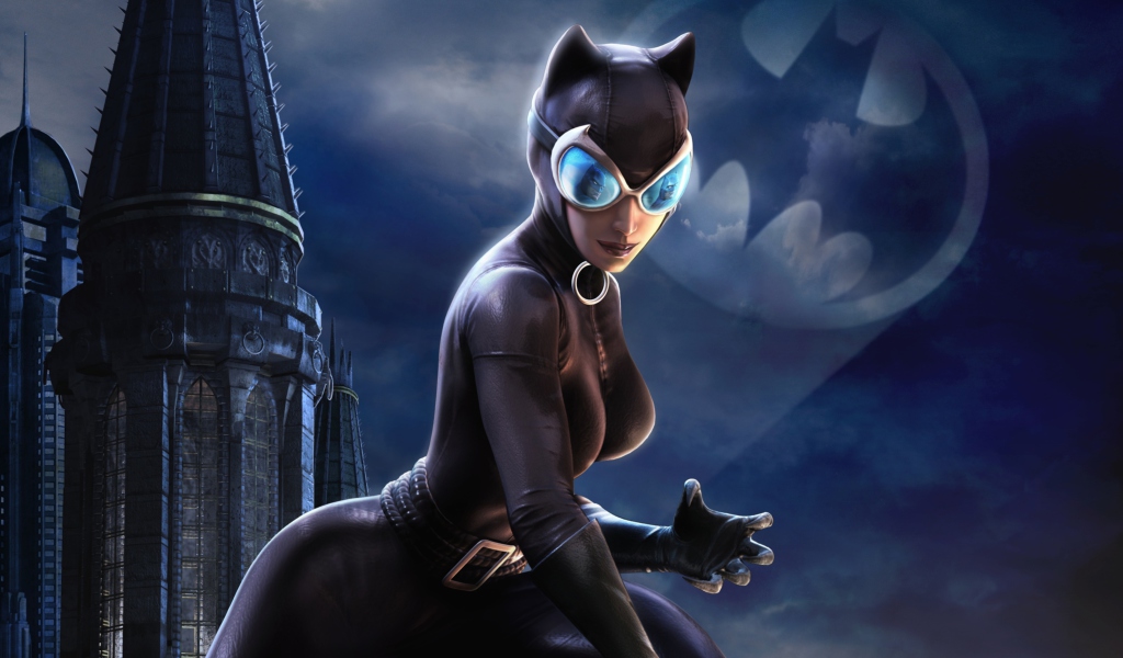 Обои Catwoman Dc Universe Online 1024x600