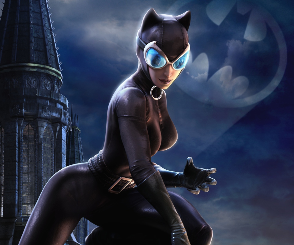 Sfondi Catwoman Dc Universe Online 960x800