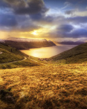 Fondo de pantalla Faroe Islands Landscape 128x160
