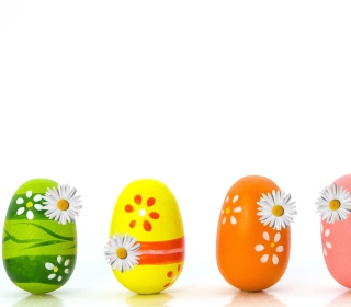 Colorful Easter Eggs sfondi gratuiti per iPad mini