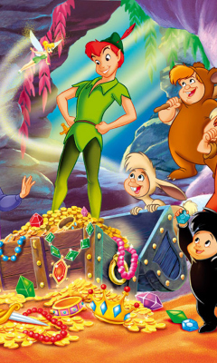 Fondo de pantalla Peter Pan 240x400