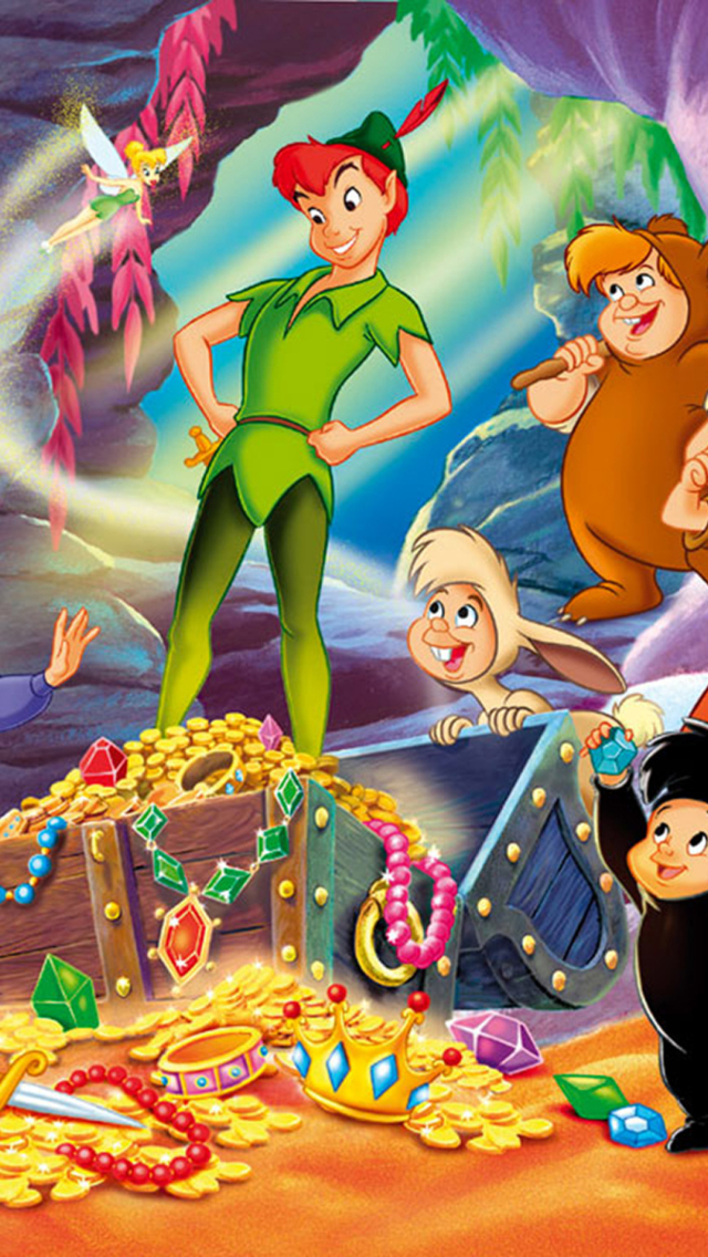 Peter Pan wallpaper 640x1136