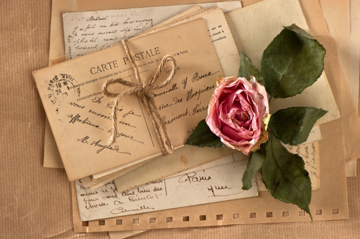 Обои Vintage Love Letters
