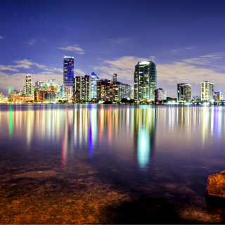 Kostenloses Miami, Florida Houses Wallpaper für iPad 3