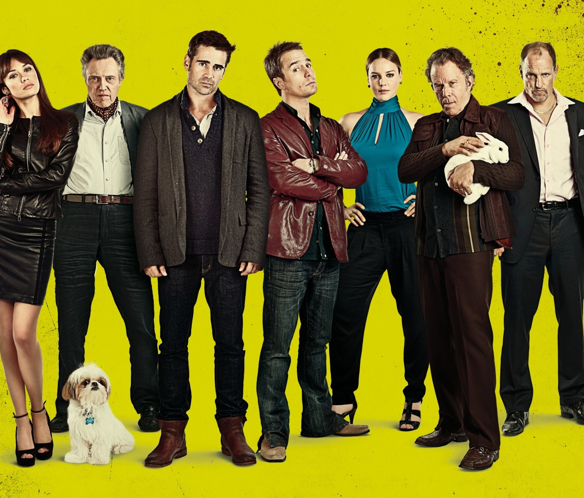 Das Seven Psychopaths with Colin Farrell and Sam Rockwell Wallpaper 1200x1024