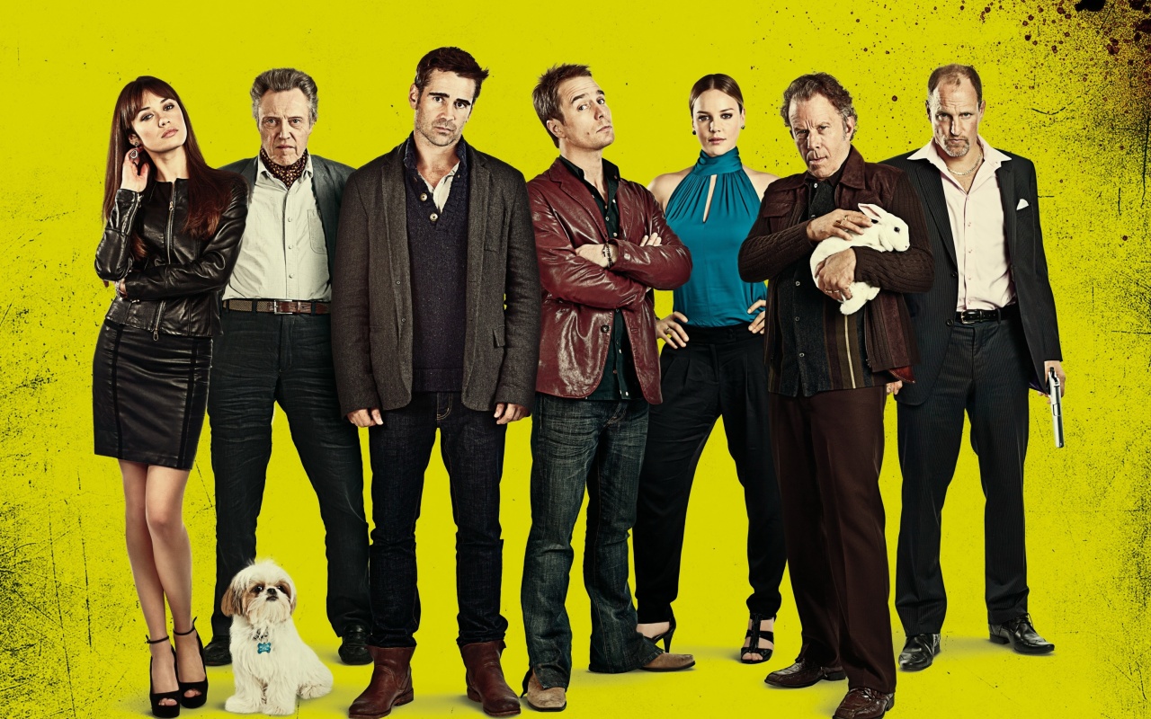 Обои Seven Psychopaths with Colin Farrell and Sam Rockwell 1280x800