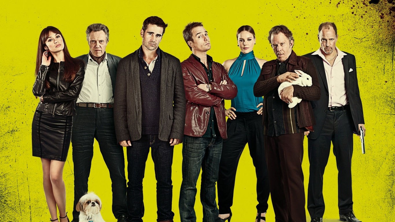 Обои Seven Psychopaths with Colin Farrell and Sam Rockwell 1366x768